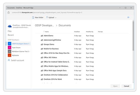 0 was published by s. . Onedrive file picker angular